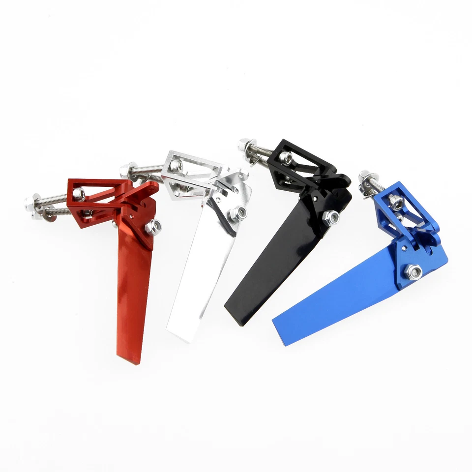 66MM Alloy Professional Steering Rudder for Catamaran RC Boat Blue - Image 2 of 4