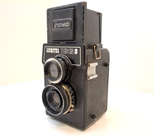LYUBITEL- 166 Camera USSR lens LOMO TLR Vintage Soviet camera on Parts Or Repair
