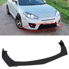 For Hyundai Tiburon Front Bumper Lip Splitter Gloss Black Spoiler Spoiler Body