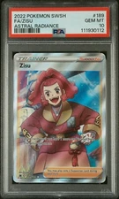 PSA 10 2022 POKEMON SWORD & SHIELD ASTRAL RADIANCE #189 FA/ZISU ASTRAL RADIANCE