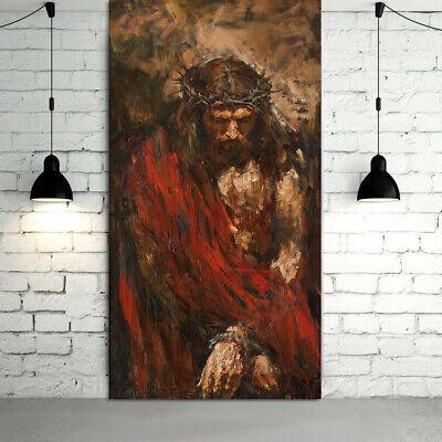 Jesus Christ Christ leaving the courtroom Oil painting Picture Printed on canvas