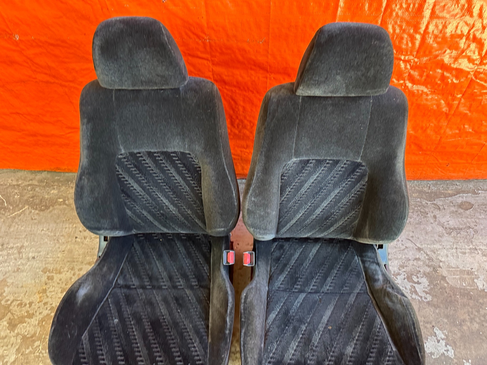 9901 HONDA PRELUDE FRONT SEAT SET DRIVER LEFT PASSENGER RIGHT SEATS OEM 210 eBay