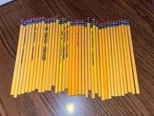 #2 Pencils, multi brands, unsharpened, 38 count