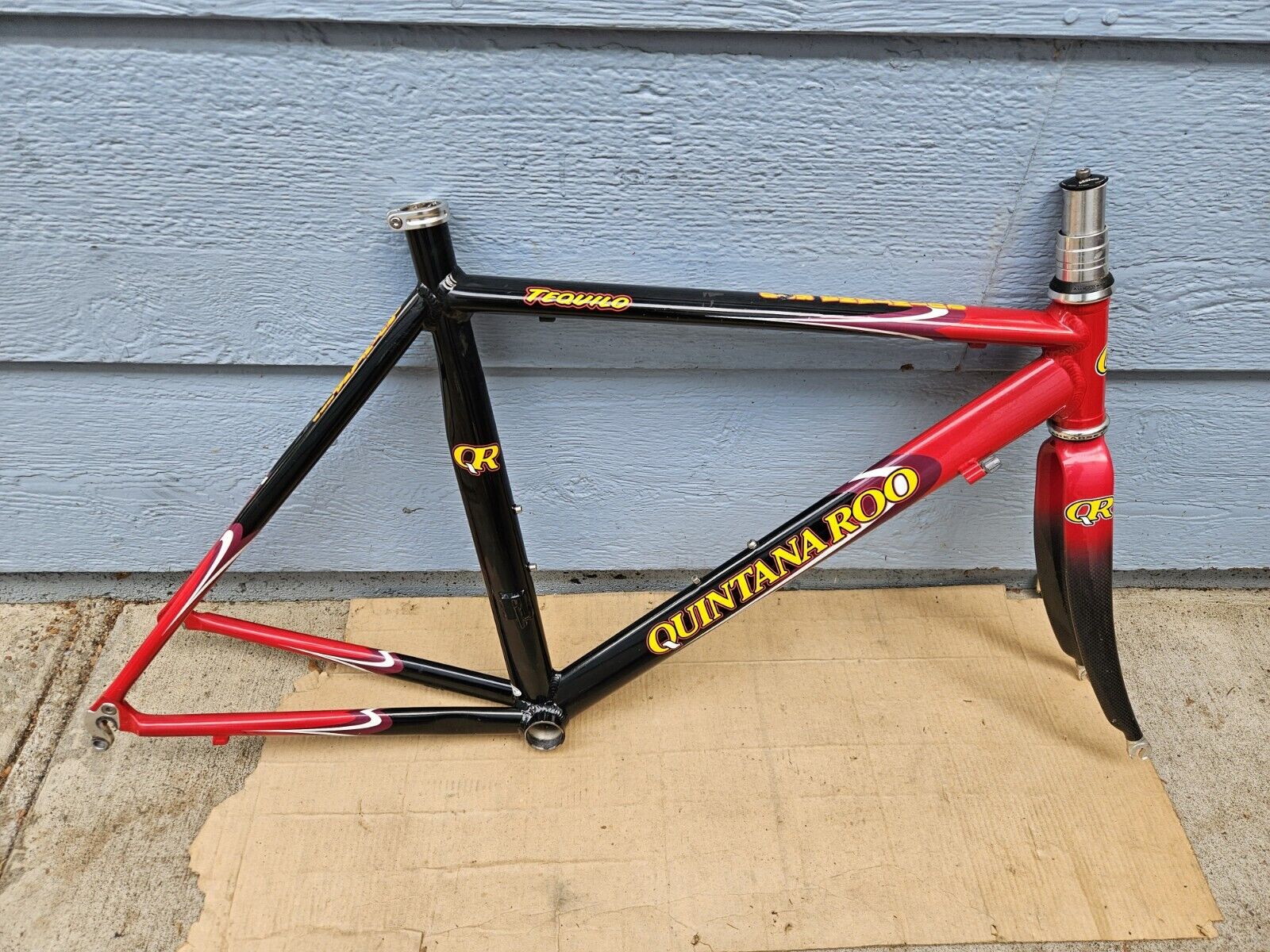 Quintana Roo Tequilo 51cm Triathlon Road Bike Frame Aluminum + Carbon Fork