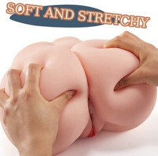 3D Male Sexdoly Realistic Masturbator Tight Pussy Ass Sex Toy Adult Lifesize Men