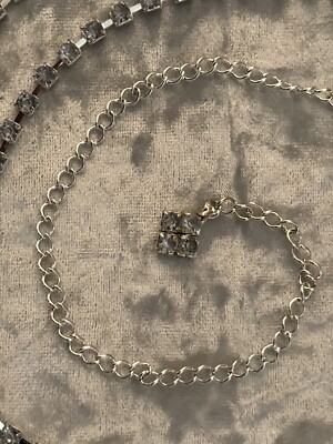 BCBG CRYSTAL CHAIN BELLY FASHION BELT | eBay display picture 1