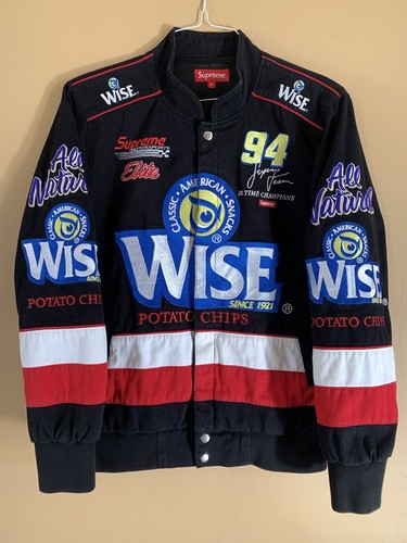 Supreme x Wise Racing Jacket FW13 Black 