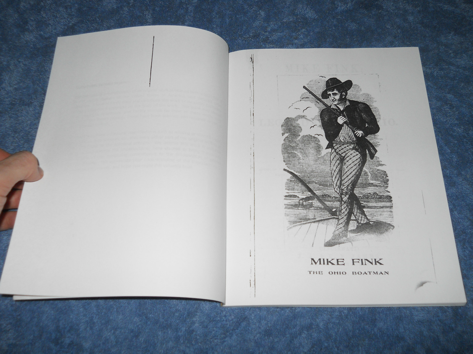 Mike Fink A Legend of the Ohio Emerson river cave in rock