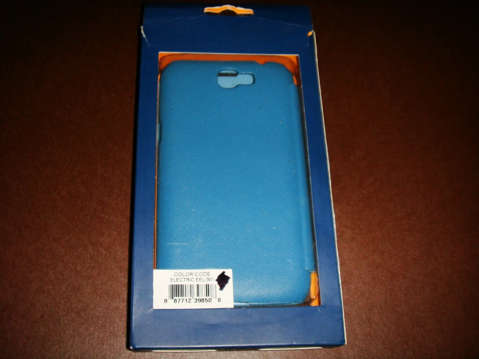 NUEVO EN CAJA ANGUILA ELÉCTRICA TORY BURCH SAFFIANO SAMSUNG Galaxy Note 2 carcasa rígida $60 Foto 2 de 2