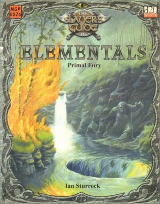 THE SLAYER'S GUIDE TO ELEMENTALS Primal Fury ed. Mongoose
