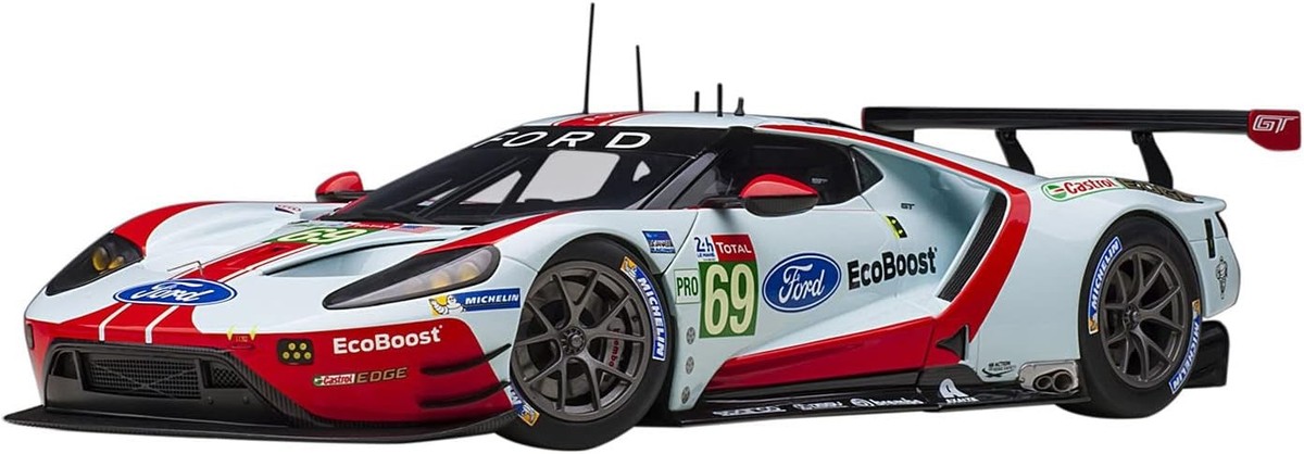 AUTOart 1/18 Ford GT 2019 #69 Le Mans 24 Hours LMGTE Pro Class