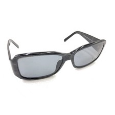 Prada SPR 14H 7BR-3M1 Charcoal Gray Rectangle Sunglasses Frames 57-16 130 Italy