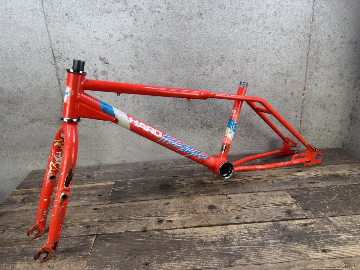 1986 Haro FST Freestyler Bmx 20” Frame And Fork Vintage Old School