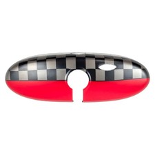 Spiegelkappe ROT KARO DESIGN JCW-Stil Kappe für MINI R55 R56 R57 R60 R61