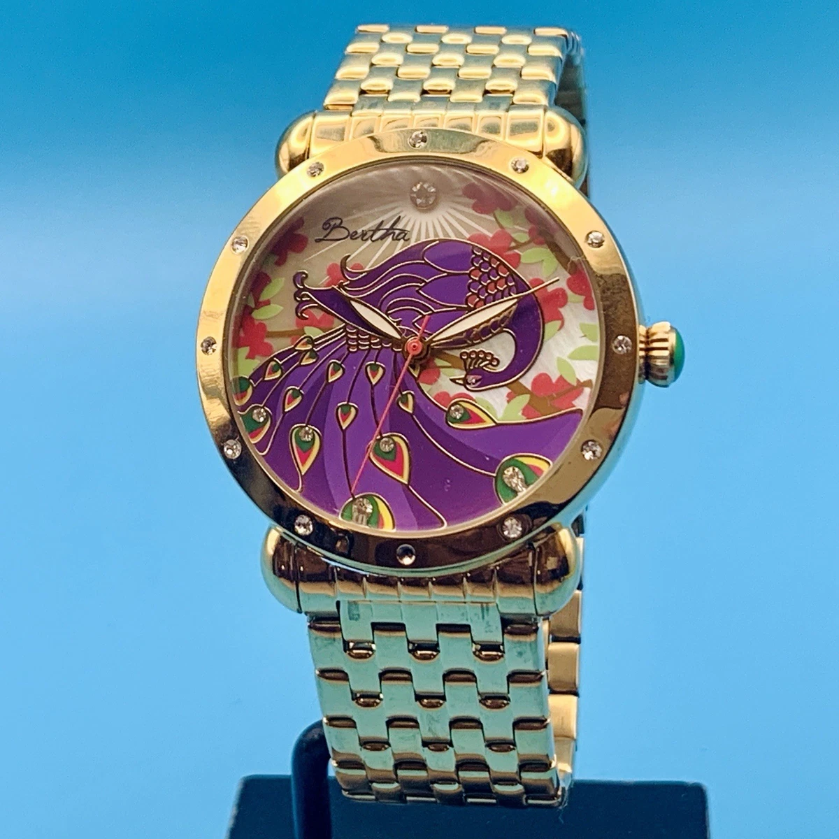 Bertha Women’s Gold Tone   Quartz Watch Bertha Jaclyn Women main image 4