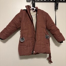Winter Jakett Girls Bordo Size 130