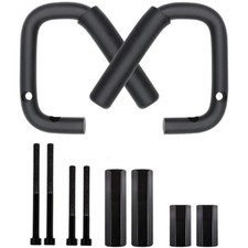 Black Front Grab Handles Grip Handle Grab Bars For Jeep Wrangler Jk Jku 2007-18