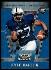 2016 Panini Prizm Collegiate Draft Picks #151 Kyle Carter Prizms Blue