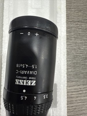 Zeiss Diavari-C Diatal C 1,5-4,5x18 T* Riflescope – West Germany