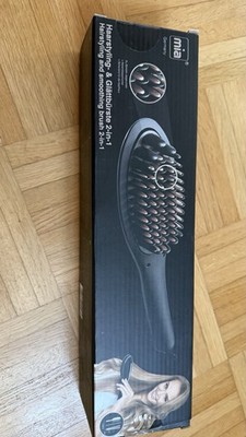 MIA Haarstyling-und Glättungsbürste 2-in-1 keramikbeschichtet wie neu! 