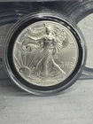 2015  AMERICAN SILVER EAGLE. BU, UNCIRCULATED. IN CAPSULE. NO BOX OR COA