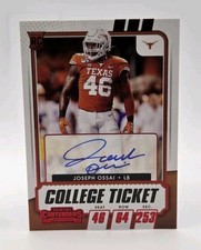 2021 Panini Contenders Draft Picks - College Ticket Autographs Joseph Ossai #161