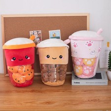 Boba Bubble Teetasse Squishmallow Plüschtier Kissen Kissen Kinder