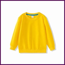 2026 Spring Autumn Boys Long Sleeves Print T-shirt For 2-7Years Kids Solid Color