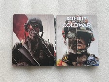 Call Of Duty Black OPS Cold War Steelbook/Steelup Case PS4/PS5/Xbox No Game New
