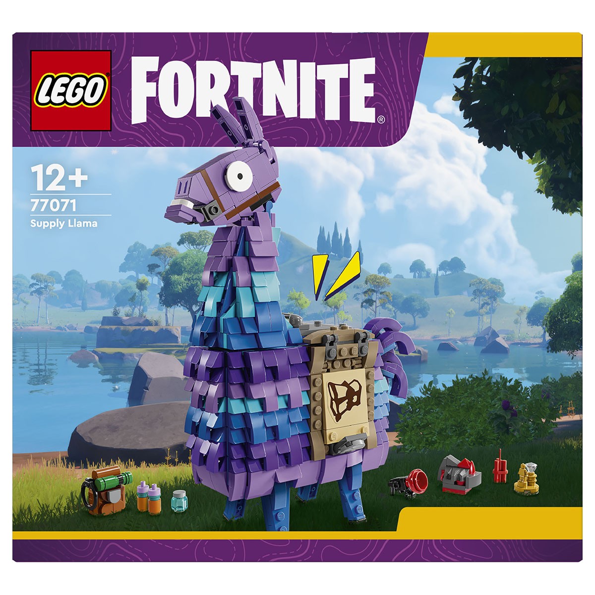 Lego Fortnite Supply Llama Video Game Toy 77071 - Image 6