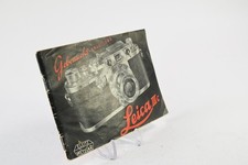 Leica IIIC Directions for Using User Instruction Manual Guide G803