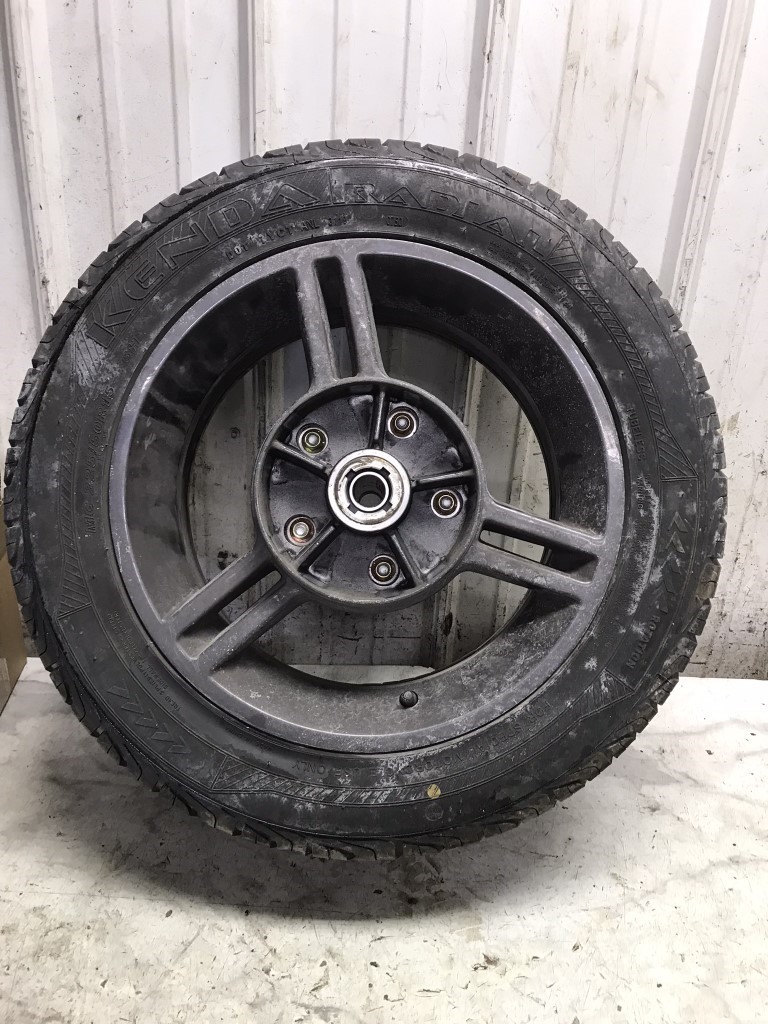 13 Can-Am Spyder Roadster RT Limited Rear Back Rim Wheel Straight