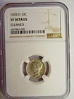 NGC VF Details 1925-D Mercury Dime