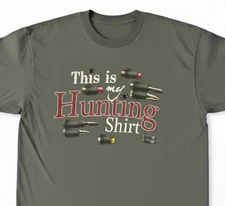 Men's XL Green Firearms Tee Ammunition Bullets T-Shirt Pro 2nd Amendment Hunting