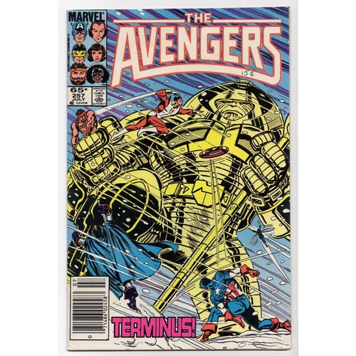 🔑 AVENGERS #257 MARVEL COMICS (1985) NEWSSTAND NEBULA 1st APPEARANCE