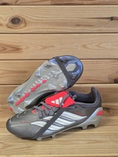 Size 4.5 - Adidas Predator Elite FT FG Youth Soccer Cleats Gray JR3311
