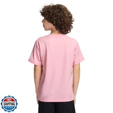 Messi Boys' Lifestyle Short Sleeve Top, Loose-Fit Shirt with Logo, Comfortabl...