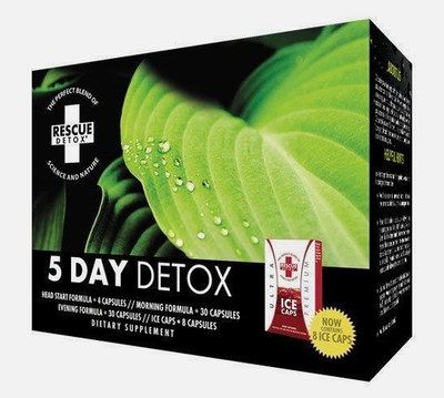 Rescue Detox 5 Day Permanent Detox Kit Free Shipping