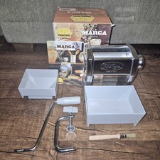 MARCATO Marga Mulino Acciaio Mulino Macchina Macina Grani Made In Italy Completa