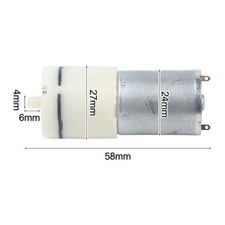 370 Series Diaphragm Air Pump Motor 3.7V for Handheld Spray Bottle Integration