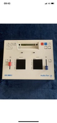 Tonaudiometer CAS 3000 S Audio Ton  