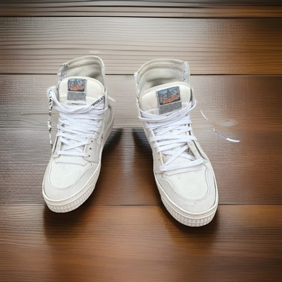 Off White Court 3.0 Off-Court High Top Authentic Shoes Men s -Sz 10