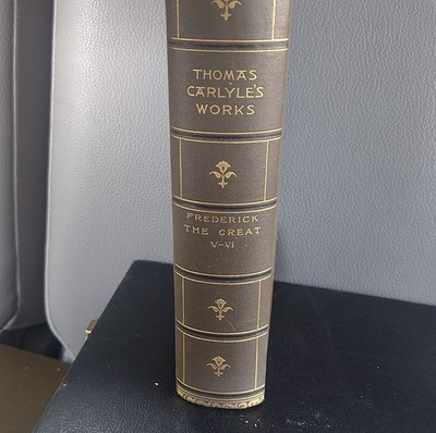 Thomas Carlyle Works Frederick the Great V VI Library Edition Illustrated HC Pl 