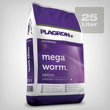 Plagron  Worm 25L - Organischer Wurmhumus + Mykorrhiza für Wurzeln & Keimung