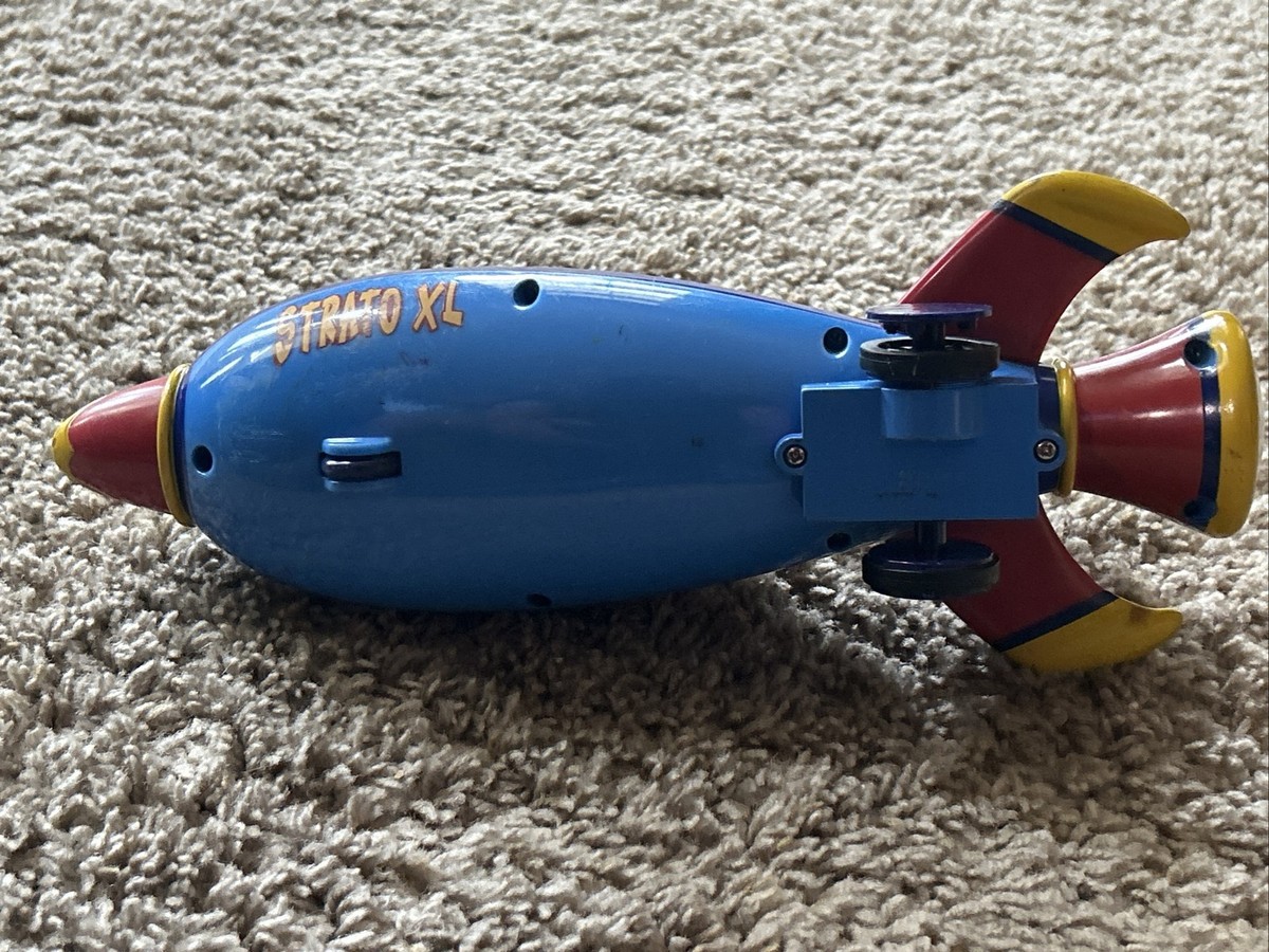 Vintage 2001 Jimmy Neutron Boy Genius - STRATO XL Rocket Ship Toy
