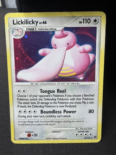 2007 Pokemon LICKILICKY Secret Wonders  12/132, 