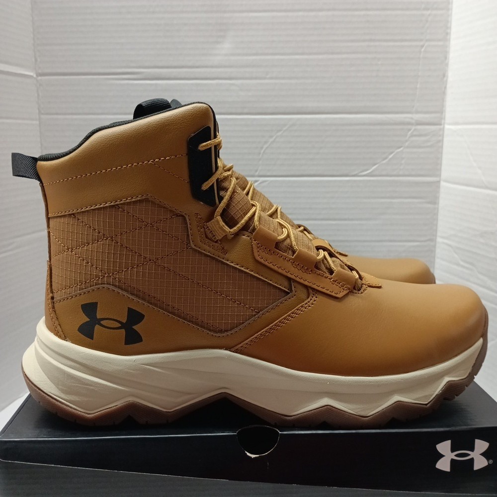 Men's Under Armour Stellar G2 6-Inch Tactical Boots Size 10.5 Brown  