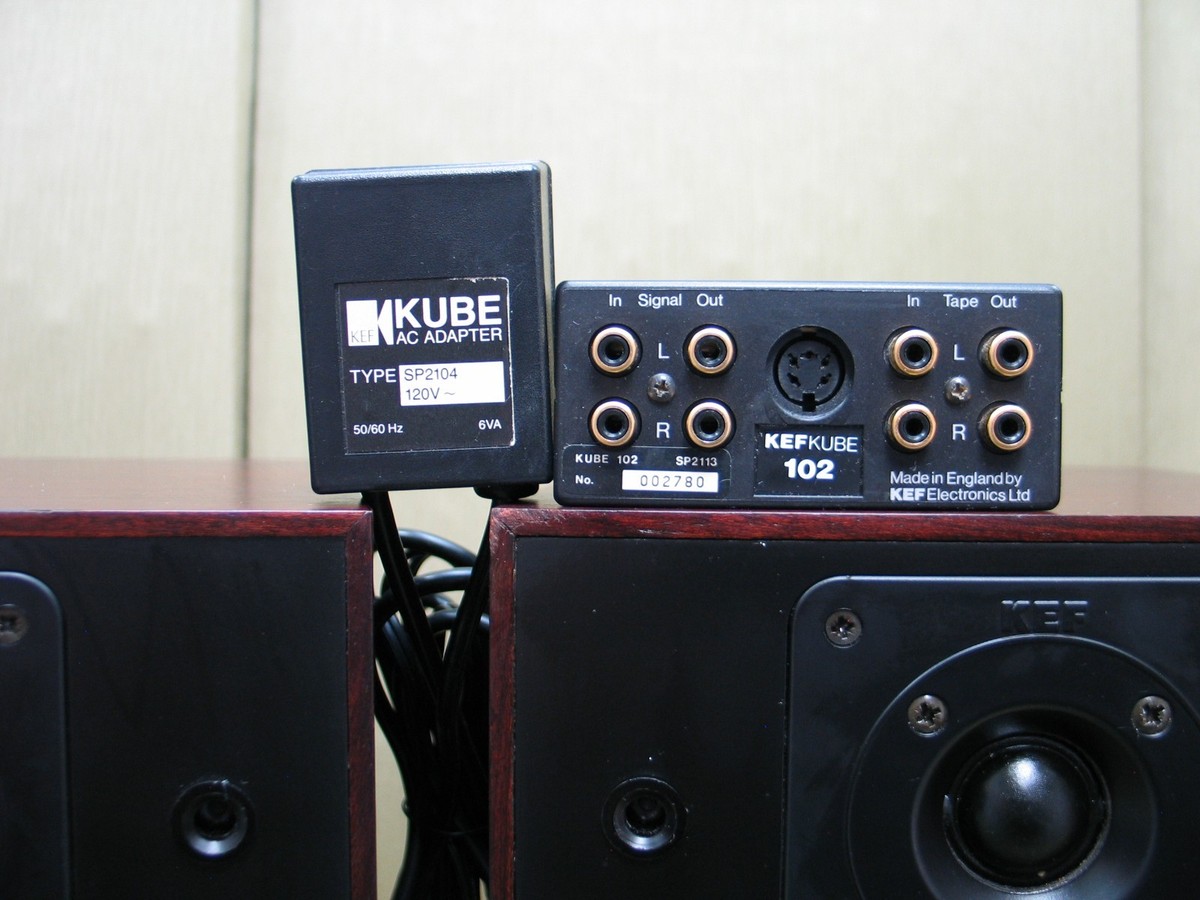 KEF Reference Model 102 Speakers (Matched Pair/With The 102 KUBE