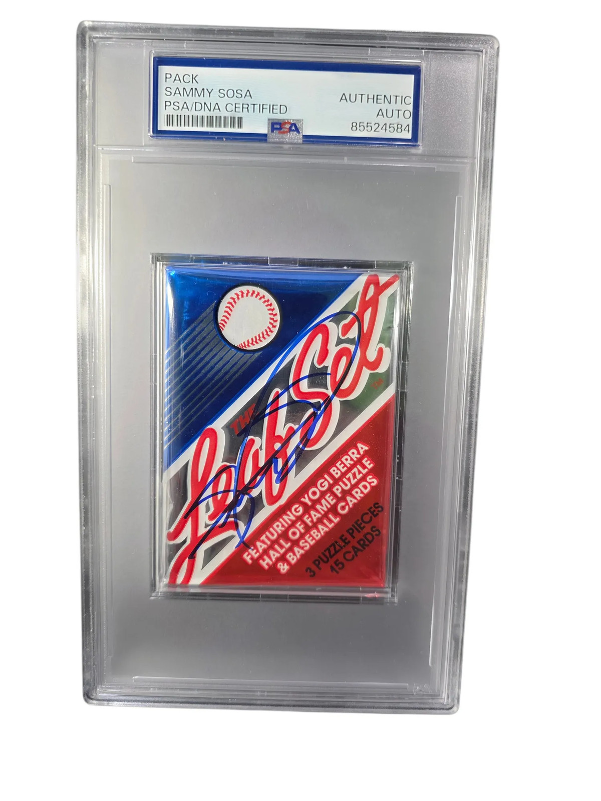 Sammy Sosa 1990 PSA A Auto A 