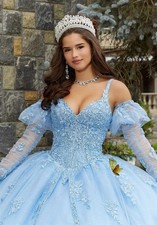 Ball Gown Quinceanera Dresses 15 Ans Lace Corset Spaghetti Straps Floor Length